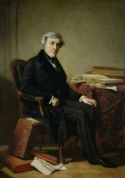 Portrait de Jules Michelet (1798-1874)